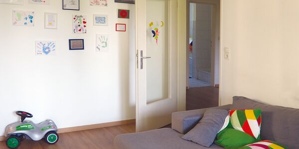 Wohnzimmer mit Puckycar