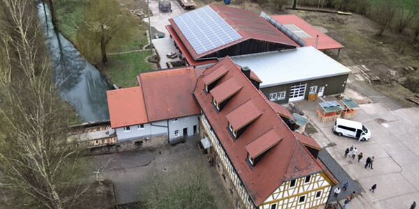 Luftbild Gemünder Mühle
